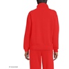 image:imageLands End Womens Serious Sweats Relaxed Quarter Zip Pullover SweatshirtCoral Red