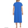 image:imageLands End Womens Short Sleeve Cooling Midi NightgownVibrant Lapis
