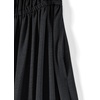 image:imageLands End Womens Sleeveless Poplin Smocked Midi DressBlack