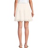 image:imageLands End Womens Smocked Waist Mini SkirtWarm Ivory