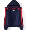 image:imageLands End Womens Squall Full Zip JacketNavyCompass Red