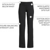 image:imageLands End Womens Straight Leg Knit PantsBlack