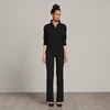 image:imageLands End Womens Straight Leg Knit PantsBlack