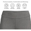 image:imageLands End Womens Straight Leg Knit PantsCharcoal Heather