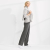image:imageLands End Womens Straight Leg Knit PantsCharcoal Heather