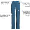 image:imageLands End Womens Straight Leg Knit PantsEvening Blue