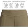 image:imageLands End Womens Straight Leg Knit PantsForest Moss