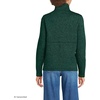 image:imageLands End Womens Sweater Fleece Snap Neck Pullover JacketEvergreen Heather