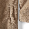 image:imageLands End Womens Teddy Collared CoatTaupe Tan