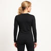 image:imageLands End Womens Thermaskin Baselayer Long Sleeve Crewneck Top  Lightweight HeatGenerating Thermal ShirtBlack