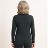 image:imageLands End Womens Thermaskin Baselayer Long Sleeve Crewneck Top  Lightweight HeatGenerating Thermal ShirtEvening Forest