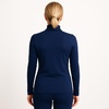 image:imageLands End Womens Thermaskin Baselayer Thermal Turtleneck Top  Long Sleeve Lightweight HeatGenerating Thermal ShirtDeep Sea Navy