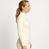 image:imageLands End Womens Thermaskin Baselayer Thermal Turtleneck Top  Long Sleeve Lightweight HeatGenerating Thermal ShirtIvory