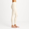 image:imageLands End Womens Thermaskin Lightweight Baselayer Legging  Full Length Thermal Pant with HeatGenerating FabricIvory