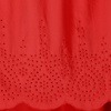 image:imageLands End Womens Tiered Cotton Poplin Eyelet Maxi DressCoral Red Eyelet