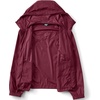 image:imageLands End Womens UPF Packable Hooded Windbreaker JacketBurgundy Spritz