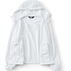 image:imageLands End Womens UPF Packable Hooded Windbreaker JacketWhite