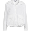 image:imageLands End Womens UPF Packable Hooded Windbreaker JacketWhite