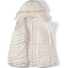 image:imageLands End Womens Ultralight Packable Down JacketIvory Shine