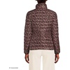 image:imageLands End Womens Wanderweight Ultralight Packable Down JacketRich Coffee Ikat Floral