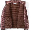 image:imageLands End Womens Wanderweight Ultralight Packable Down JacketRich Coffee Ikat Floral