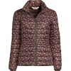 image:imageLands End Womens Wanderweight Ultralight Packable Down JacketRich Coffee Ikat Floral