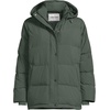 image:imageLands End Womens Wide Channel 600 Down Puffer JacketEvening Forest