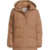 image:imageLands End Womens Wide Channel 600 Down Puffer JacketToasted Peanut