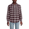 image:imageLands End Flagship Flannel ShirtLush BurgundyIvory Plaid