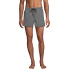 image:imageLands End Mens 5 Inch Volley Swim TrunkBlackChampagne Geo
