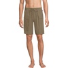 image:imageLands End Mens 9 Inch Packable Cargo Swim ShortsRich Khaki