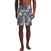 image:imageLands End Mens 9 Volley Hydroliner Swim TrunksSlate Blue Stipple Palm
