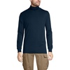 image:imageLands End Mens AmericanGrown Supima Cotton Turtleneck ShirtRadiant Navy