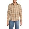 image:imageLands End Mens Coastal FlannelDesert Tan Plaid