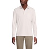 image:imageLands End Mens Long Sleeve AmericanGrown Supima Cotton Polo Shirt with PocketSoft Canvas Heather