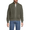 image:imageLands End Mens Long Sleeve Drifter Full Zip Cardigan SweaterForest Moss