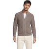 image:imageLands End Mens Long Sleeve Drifter Full Zip Cardigan SweaterLight Bark Heather