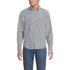 image:imageLands End Mens Long Sleeve Seersucker ShirtRadiant NavyWhite Gingham