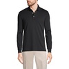 image:imageLands End Mens Long Sleeve Supima PoloBlack