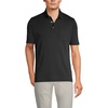 image:imageLands End Mens Premium AmericanGrown Supima Cotton Polo Shirt Short Sleeve Pocket  Big amp TallBlack