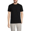 image:imageLands End Mens Short Sleeve AmericanGrown Supima Cotton Tee with PocketBlack