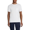 image:imageLands End Mens Short Sleeve AmericanGrown Supima Cotton Tee with PocketWhite