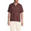 image:imageLands End Mens Short Sleeve Camp Collar Hawaiian ShirtEarthen Clay Palms