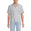 Light Indigo/Ivory Stripe