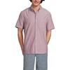 image:imageLands End Mens Short Sleeve Sail Rigger ShirtBurgundy Spritz