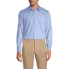 image:imageLands End Mens Solid No Iron AmericanGrown Supima Pinpoint Straight Collar Dress ShirtLight Blue