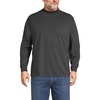 image:imageLands End Mens SuperT Mock TurtleneckDark Charcoal Heather