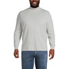image:imageLands End Mens SuperT Mock TurtleneckGray Heather