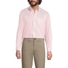 image:imageLands End Mens Traditional Fit Solid No Iron AmericanGrown Supima Pinpoint Buttondown Collar Dress ShirtLight Pink Breeze Ditsy