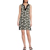 image:imageLands End Womens Cotton Jersey Notch Neck Dress with SoutacheBlack Floral Blossom